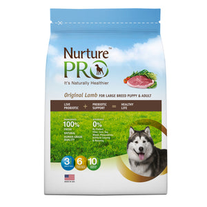 NurturePro Original Lamb Dry Food for Large Breed Puppy & Adult Dogs (3 sizes)