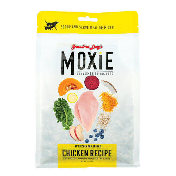 Grandma’s Lucy Moxie Freeze-Dried Chicken Recipes Dog Food (8oz)