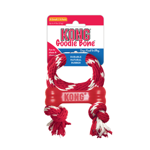 KONG Goodie Bone with Rope for Dogs (XS)