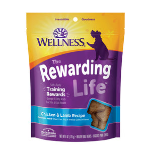 [WN-WBTChicLamb6oz] Wellness The Rewarding Life Treats for Dogs (Chicken & Lamb) 6oz