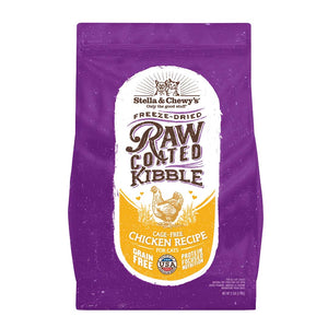 Stella & Chewy’s Raw Coated Kibble Cage-Free Chicken Recipe for Cats (2 sizes)