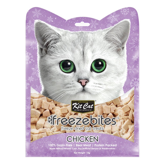 Kit Cat Freeze Bites Treats for Cats (Chicken) 15g