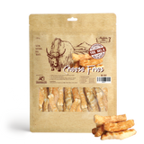 Absolute Bites 100% Natural Himalayan Yak Cheese Dog Treats (Cheese Fries) for Dogs (2 sizes)