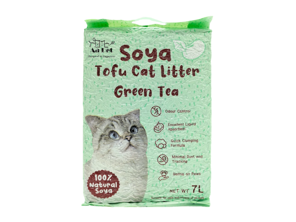 AaPet Soya Tofu Cat Litter (Green Tea) 7L