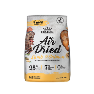 Absolute Holistic Air Dried Dry Food (Lamb & Salmon) for Cats (500g)