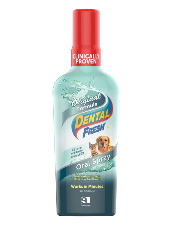 Synergy Labs Dental Fresh Oral Spray for Dogs & Cats (4oz)