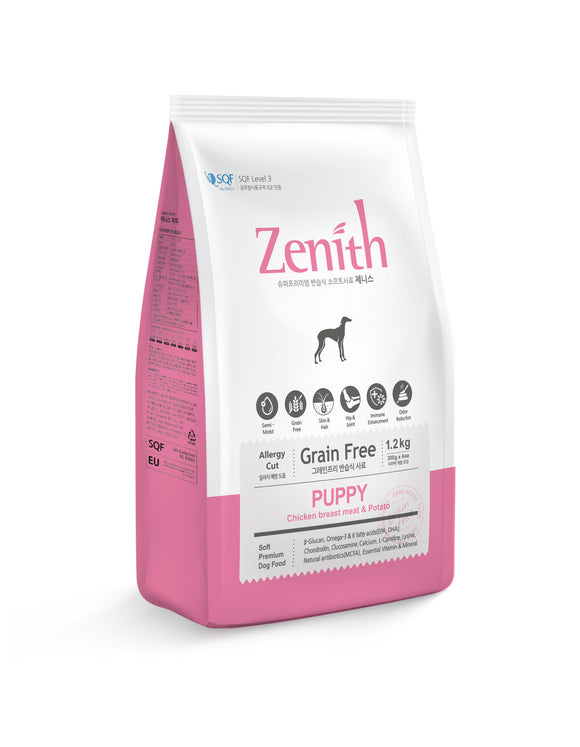 Bow Wow Zenith Puppy (Chicken Breast Meat & Potato) Grain Free Dry Food for Dogs (2 sizes)
