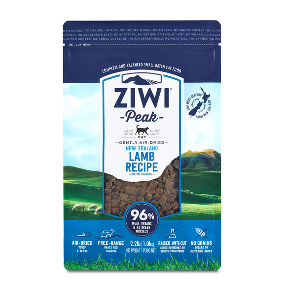 ZIWI Gently Air-Dried Cat Food – Lamb (2 sizes)