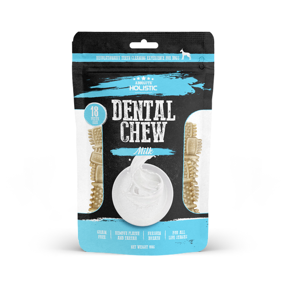 Absolute Holistic Petite Size Dental Chew Value Pack (Milk) 160g
