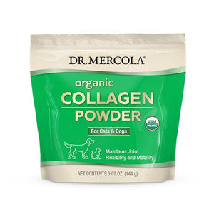 Dr Mercola’s Organic Collagen Powder for Cats & Dogs - 5.07oz (30 scoops)