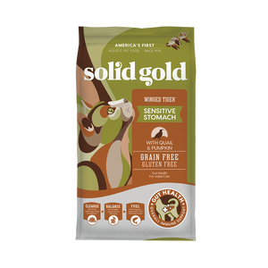 Solid Gold Winged Tiger with Quail & Pumpkin Recipes Dry Food for Cats (2 sizes)