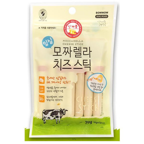 [BW2016] Bow Wow Mozerella Cheese Stick Treats for Dogs (70g)