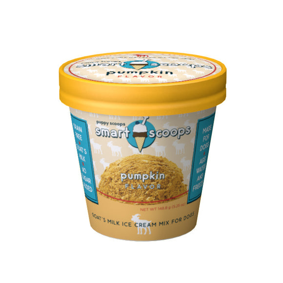 Puppy Scoop Smart Scoops Goat Milk Ice Cream Mix for Dogs (Pumpkin) 5.35oz