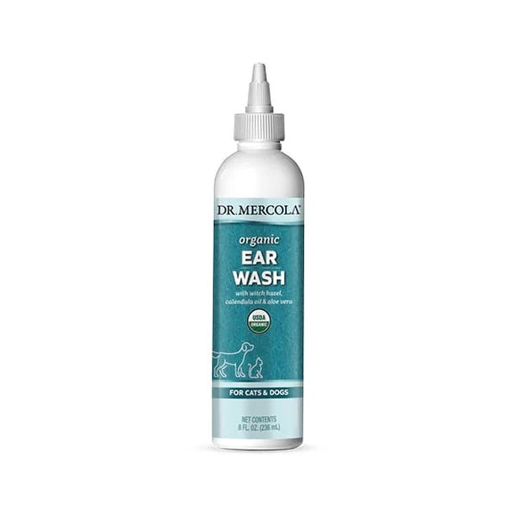 Dr. Mercola's Organic Ear Wash for Pets (236ml)