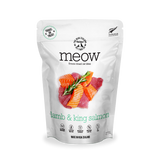 NZ Natural MEOW Freeze Dried Raw Food for Cats (Lamb & King Salmon) 2 sizes