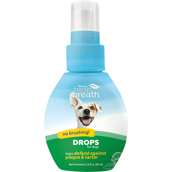 Tropiclean Fresh Breath Drops for Dogs (2.2 fl.oz)