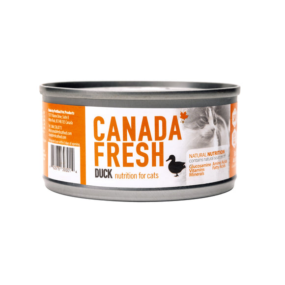 Canada Fresh Duck Wet Canned Food for Cats (3oz/85g)