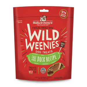 [SC-WW-DK-3.25] Stella & Chewy’s Wild Weenies Cage-Free Duck (3.25oz)