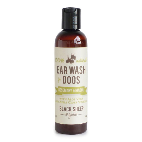 [ROSEW4] Black Sheep Organics Rosemary & Niaouli Organics Ear Wash for Dogs (4oz/118ml)