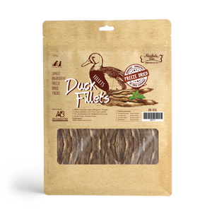 Absolute Bites Freeze Dried Duck Fillets Treats for Dogs & Cats (2 sizes)