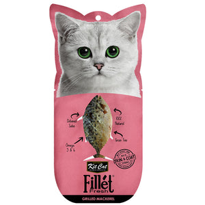 [KC-782] Kit Cat Fillet Fresh Grilled Mackerel Treats for Cats (30g)