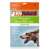 K9 Natural Freeze-Dried Grass-Fed Lamb Green Tripe Booster for Dogs (2 sizes)
