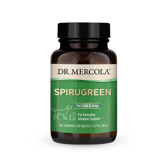 Dr. Mercola’s Spirugreen for Pets (180tablets)