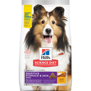 (8839) Hill's Science Diet Adult Sensitive Stomach & Skin dog food (30lbs)