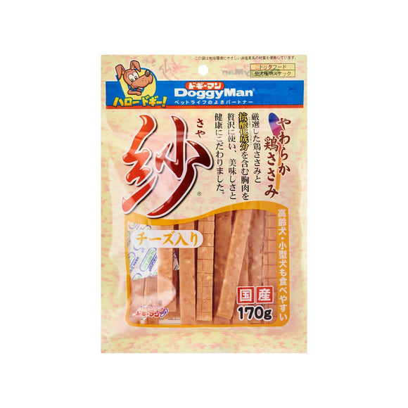 [DM-80068] DoggyMan Soft Sasami Sticks with Cheese for Dogs (170g)