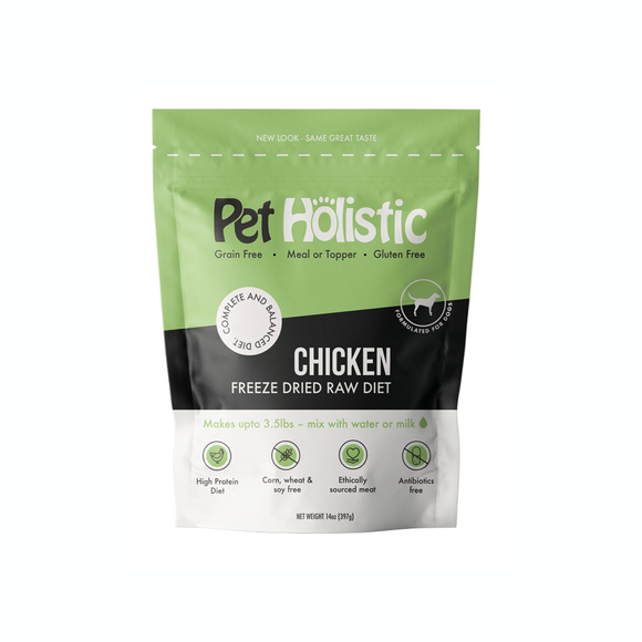 Pet Holistic Freeze Dried Canine Chicken Meal (14oz)