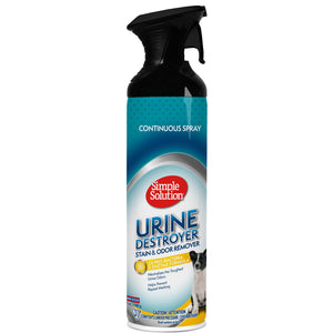 Simple Solution Urine Destroyer Continuous Spray for Dogs (17oz)