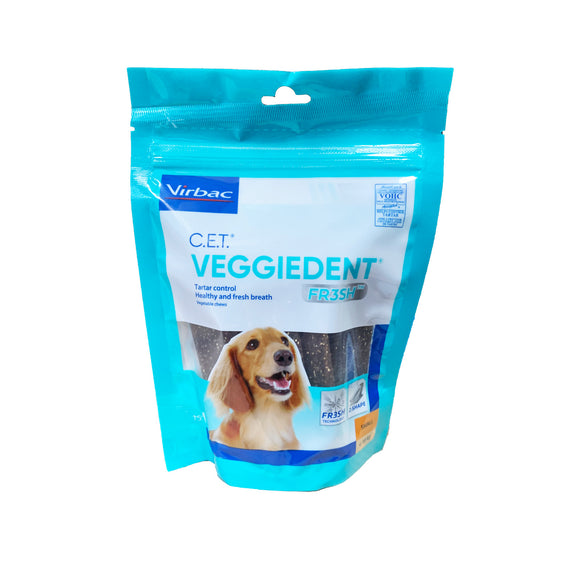 [340548] Virbac CET Veggiedent Fresh Chew (224g)