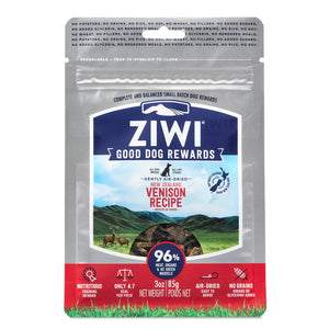 [ZP311] Ziwi Good Dog Rewards Pouch (Venison) 85g