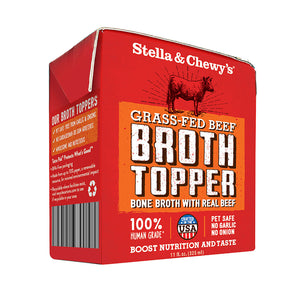 Stella & Chewy’s Grass-Fed Beef Broth for Dogs (325ml)