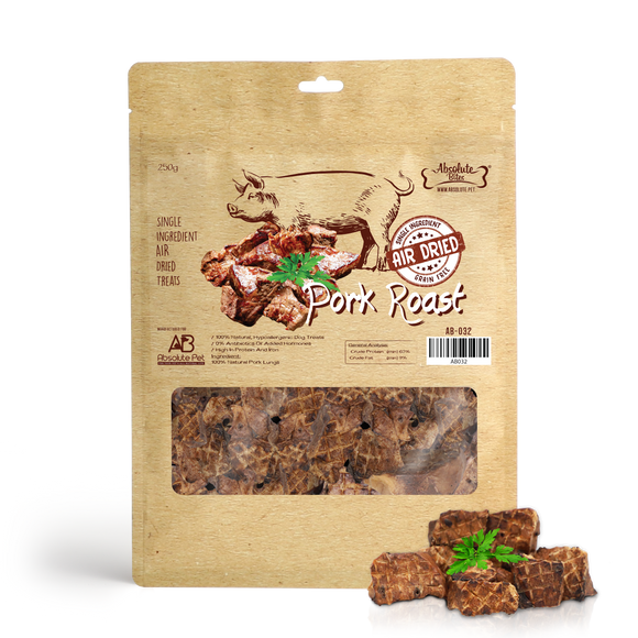 Absolute Bites Pork Roast Treats for Dogs (2 sizes)