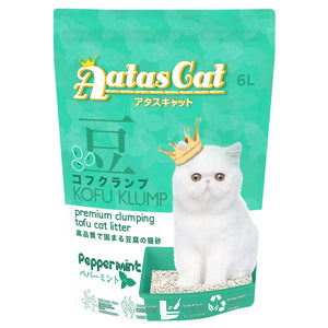 Aatas Cat Kofu Klump Tofu Cat Litter Peppermint (6L)
