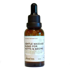 The Natural Vets Gentle Massage Blend for Mutts & Meows (30ml)