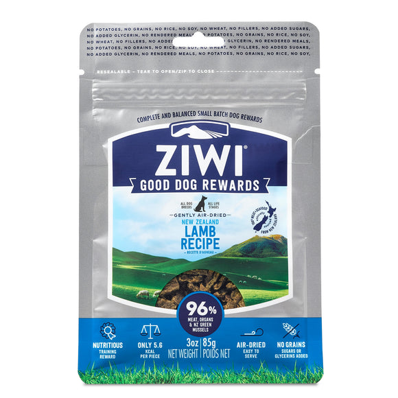 [ZP312] Ziwi Good Dog Rewards Pouch (Lamb) 85g