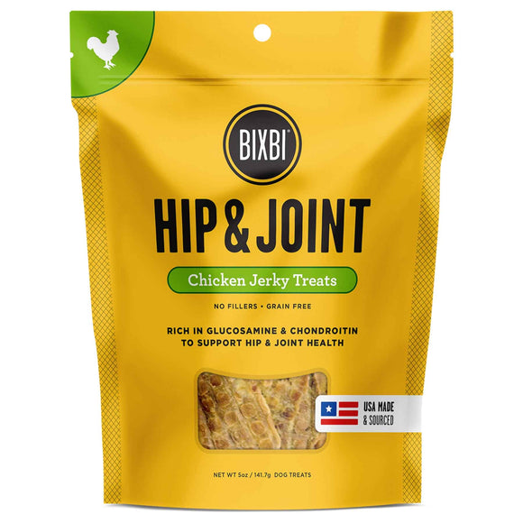 Bixbi Hip & Joint Jerky Grain Free Dehydrated Dog Treats (Chicken) 113.4g