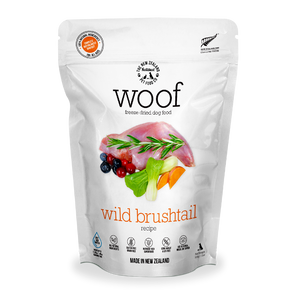 NZ Natural WOOF Freeze Dried Raw Food (Wild Brushtail) 3 sizes