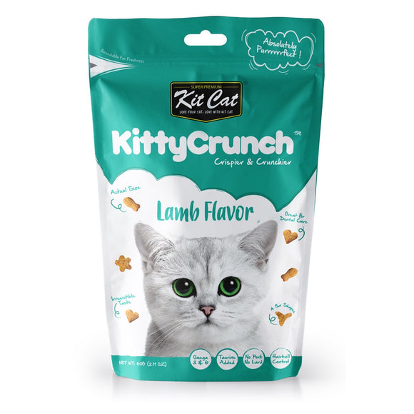 Kit Cat Kitty Crunch Treats for Cats (Lamb) 60g