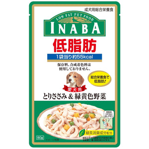 [CRD03] Inaba Low Fat Pouch (Chicken Fillet & Vegetable in Jelly) 80g