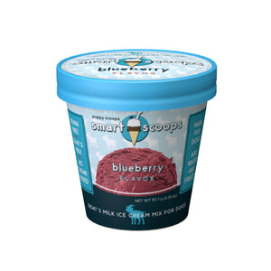 Puppy Scoop Smart Scoops Goat Milk Ice Cream Mix for Dogs (Blueberry) 5.35oz
