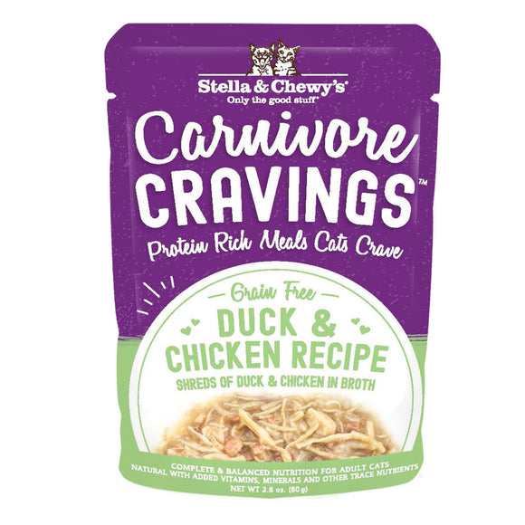 Stella & Chewy’s Carnivore Cravings Duck & Chicken Recipe for Cats (2.8oz)