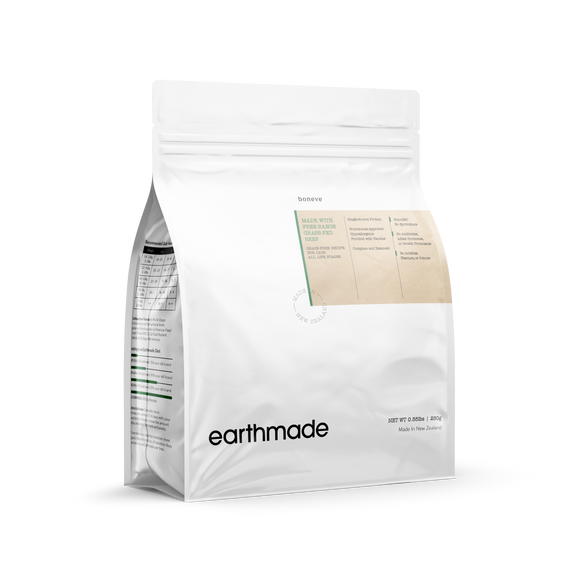 Earthmade New Zealand Free-Range Grass-Fed Beef Dry Food for Cats (3 sizes)
