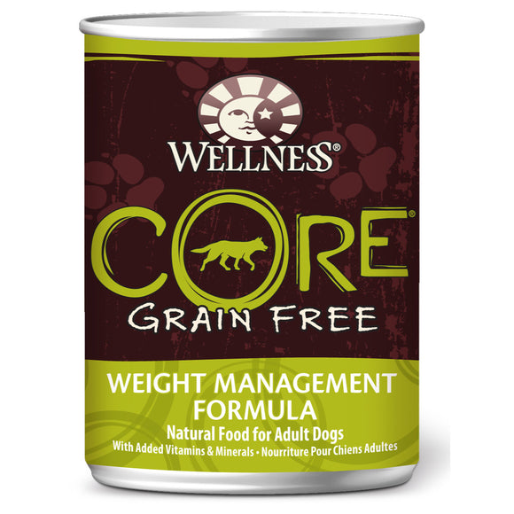[WN-CanCoreWeightMgt] Wellness Core Grain Free Weight Management Canned Dog Food (12.5oz)
