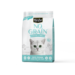 Kit Cat No Grain Dry Food for Cats (Chicken & Turkey) 2 sizes