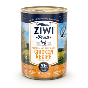 ZIWI® Peak Wet Canned Food Chicken Recipe for Dogs (390g)