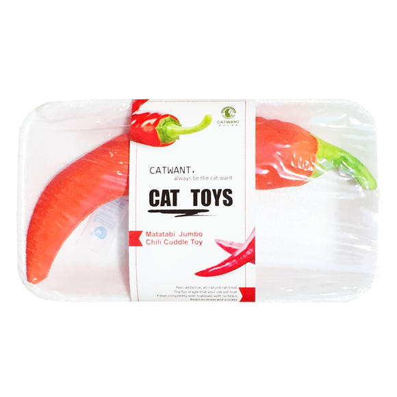 Catwant Catnip Plush Toy for Cats (Chilli)