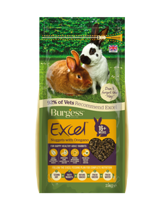 Burgess Excel Nuggets with Oregano for Adult Rabbits (2kg)